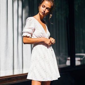 For Love and Lemons - Cotton Eyelet Dress